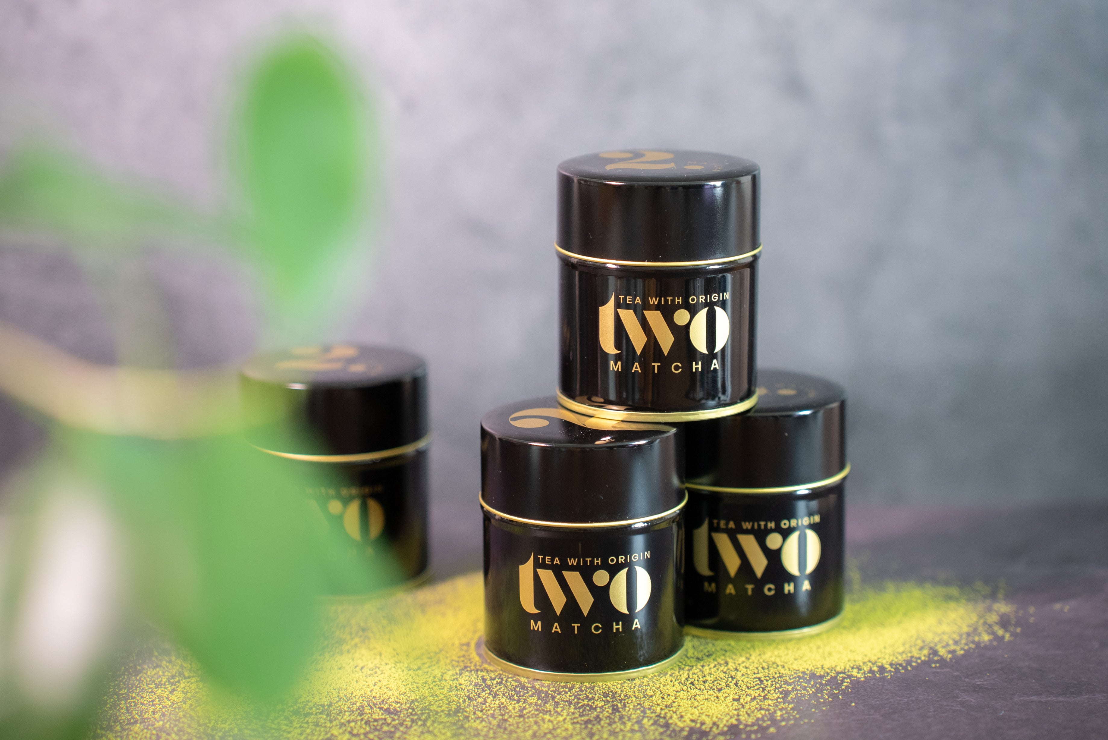TWO Matcha tins
